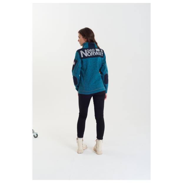 ТОЛСТОВКА ЖЕНСКАЯ GEOGRAPHICAL NORWAY «TEBELLE» - Аритикул WW2332F/GNO-TURQUOISE-M - Фото 81