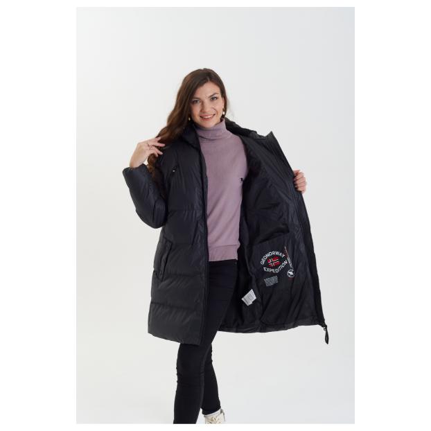 Пуховик женский GEOGRAPHICAL NORWAY ADRIANNA - Аритикул WW5345F/GNO-BLACK-M - Фото 10