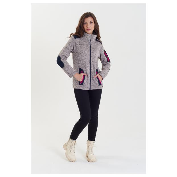 ТОЛСТОВКА ЖЕНСКАЯ GEOGRAPHICAL NORWAY «TEBELLE» - Аритикул WW2332F/GNO-CORAL-M - Фото 3