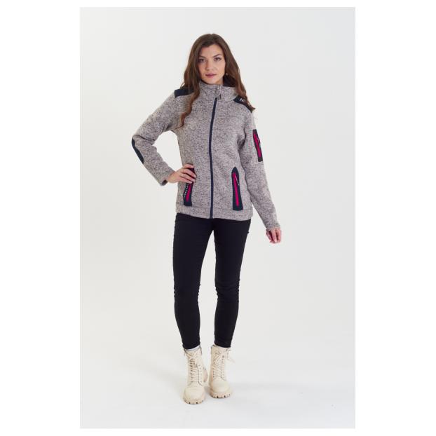 ТОЛСТОВКА ЖЕНСКАЯ GEOGRAPHICAL NORWAY «TEBELLE» - Аритикул WW2332F/GNO-CORAL-M - Фото 4