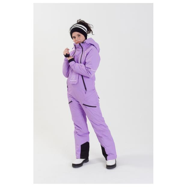 ЖЕНСКИЙ СНОУБОРДИЧЕСКИЙ КОМБИНЕЗОН RUNNING SPORT - Аритикул 8855-lavender-S - Фото 33