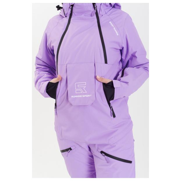 ЖЕНСКИЙ СНОУБОРДИЧЕСКИЙ КОМБИНЕЗОН RUNNING SPORT - Аритикул 7785-Fio-Pink-S - Фото 41