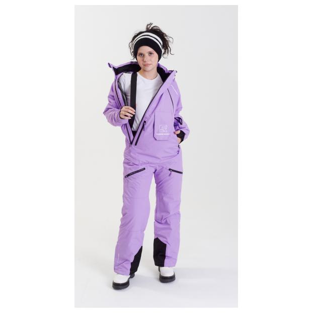 ЖЕНСКИЙ СНОУБОРДИЧЕСКИЙ КОМБИНЕЗОН RUNNING SPORT - Аритикул 7785-Fio-Pink-XL - Фото 46