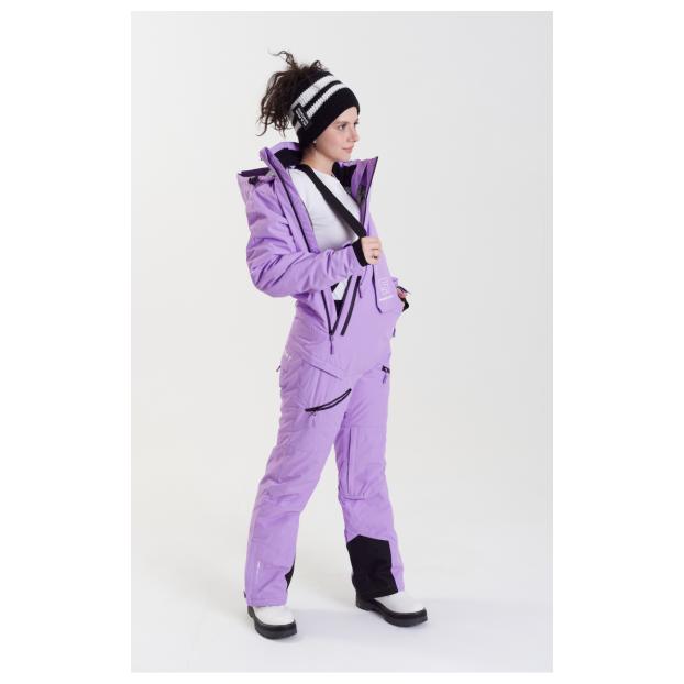 ЖЕНСКИЙ СНОУБОРДИЧЕСКИЙ КОМБИНЕЗОН RUNNING SPORT - Аритикул 7785-Fio-Pink-XL - Фото 47