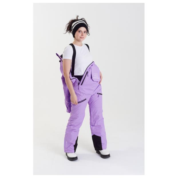 ЖЕНСКИЙ СНОУБОРДИЧЕСКИЙ КОМБИНЕЗОН RUNNING SPORT - Аритикул 7785-Fio-Pink-XL - Фото 48