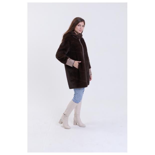 Дубленка женская двусторнняя VITIA  - Аритикул 1532-2-XL - Фото 5