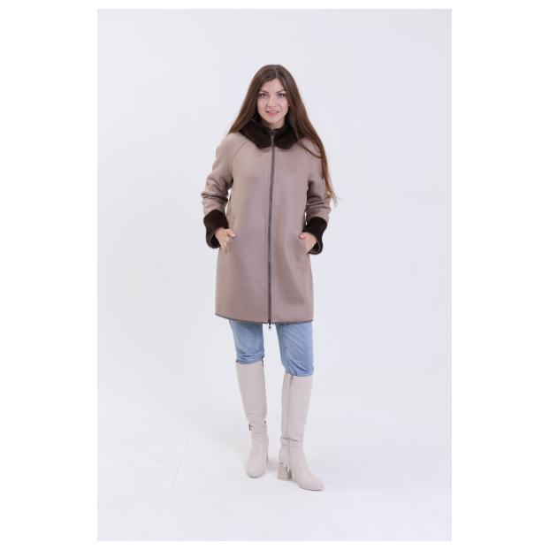 Дубленка женская двусторнняя VITIA  - Аритикул 1532-2-XL - Фото 9