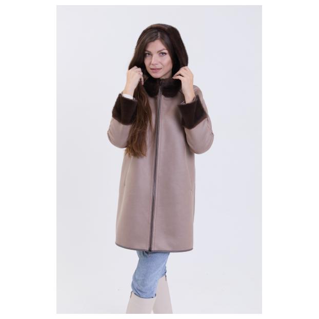 Дубленка женская двусторнняя VITIA  - Аритикул 1532-2-XL - Фото 13