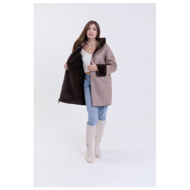 Дубленка женская двусторнняя VITIA  - Аритикул 1532-2-XL - Фото 15