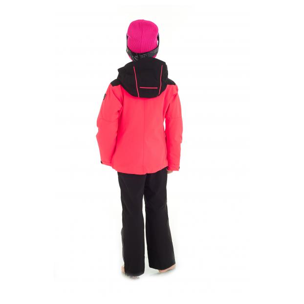 Горнолыжная куртка премиум-класса HYRA «VISP» - Аритикул HJG1452-Bright Pink/Black-10 - Фото 9