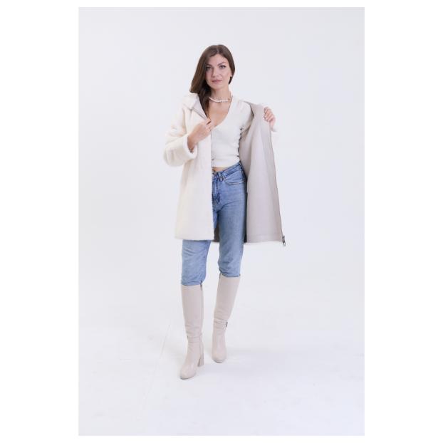 Шуба женская двусторонняя VITIA  - Аритикул A1528-1-6XL - Фото 41