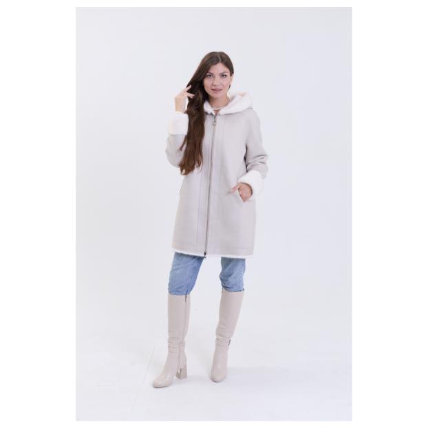 Шуба женская двусторонняя VITIA  - Аритикул A1528-1-6XL - Фото 49