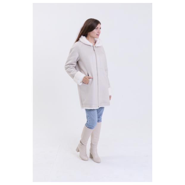 Шуба женская двусторонняя VITIA  - Аритикул A1528-1-6XL - Фото 51