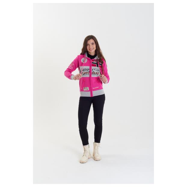 ТОЛСТОВКА ЖЕНСКАЯ GEOGRAPHICAL NORWAY «FLYER» - Аритикул WU7766F/GNO-FUSHIA-S - Фото 17