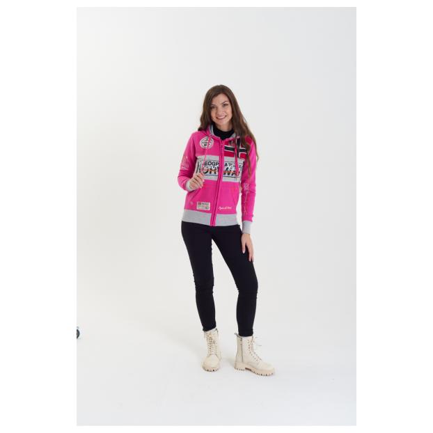 ТОЛСТОВКА ЖЕНСКАЯ GEOGRAPHICAL NORWAY «FLYER» - Аритикул WU7766F/GNO-FUSHIA-S - Фото 16