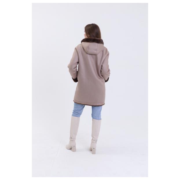 Шуба женская двусторонняя VITIA  - Аритикул A1528-1-6XL - Фото 15