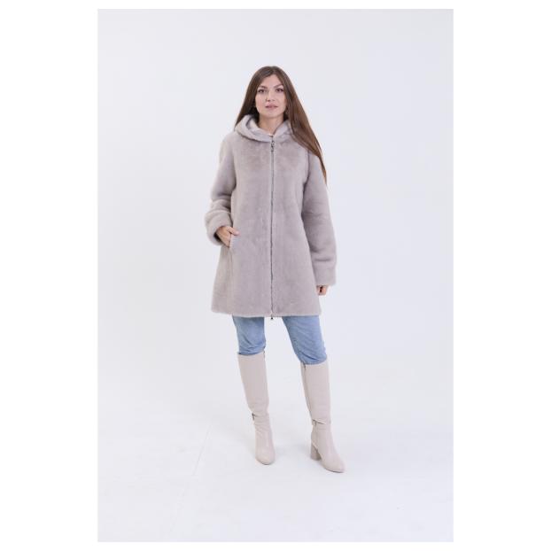 Шуба женская двусторонняя VITIA  - Аритикул A1528-1-6XL - Фото 22