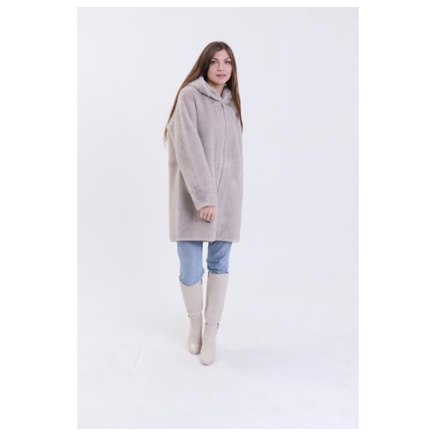Шуба женская двусторонняя VITIA  - Аритикул A1528-1-6XL - Фото 23