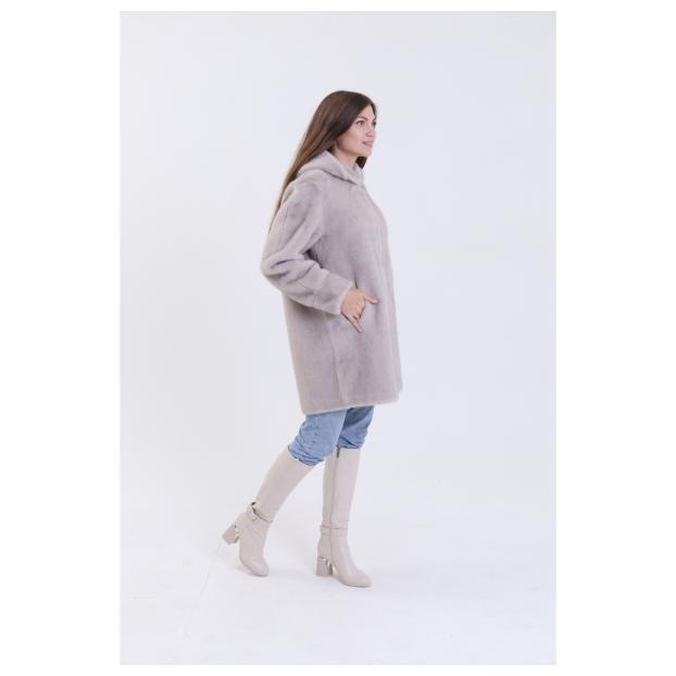 Шуба женская двусторонняя VITIA  - Аритикул A1528-1-6XL - Фото 25