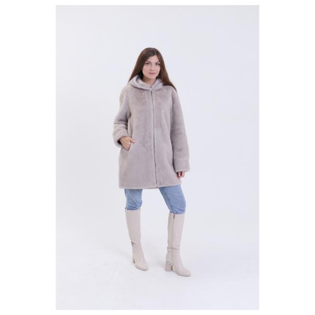 Шуба женская двусторонняя VITIA  - Аритикул A1528-1-6XL - Фото 26