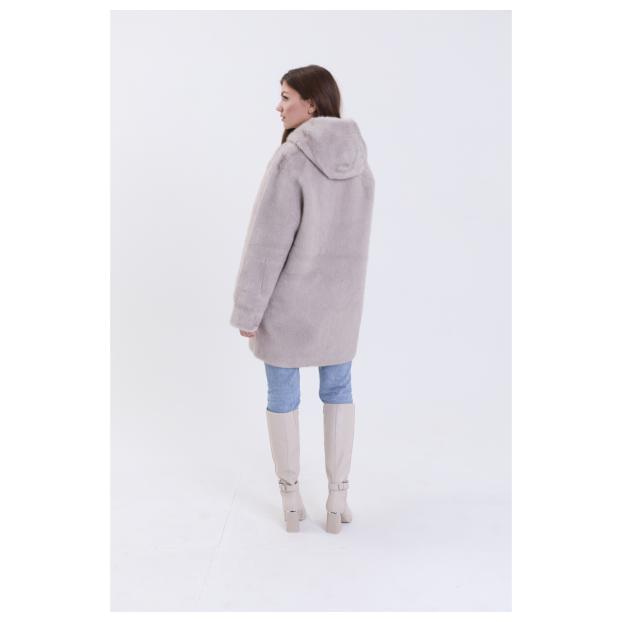 Шуба женская двусторонняя VITIA  - Аритикул A1528-1-6XL - Фото 28