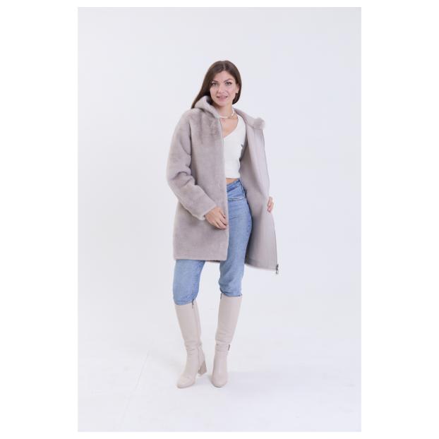 Шуба женская двусторонняя VITIA  - Аритикул A1528-1-6XL - Фото 30