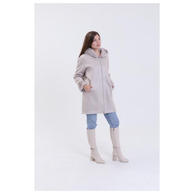 Шуба женская двусторонняя VITIA  - Аритикул A1528-1-6XL - Фото 32