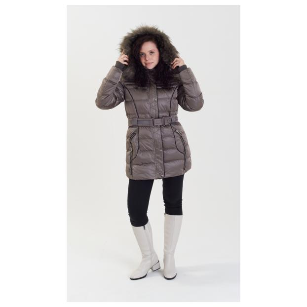 Куртка-парка зимняя женская GEOGRAPHICAL NORWAY «AIMERAUDE» LADY - Аритикул WU7128F-TAUPE-S - Фото 24