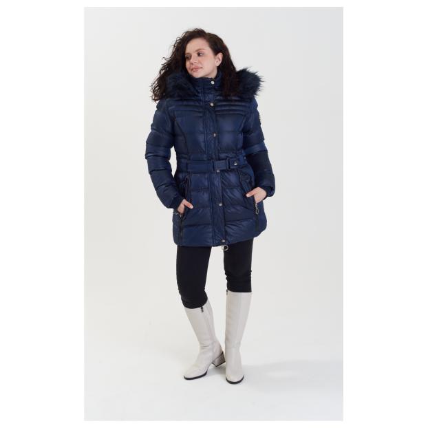 Куртка-парка зимняя женская GEOGRAPHICAL NORWAY «AIMERAUDE» LADY - Аритикул WU7128F-NAVY-S - Фото 29