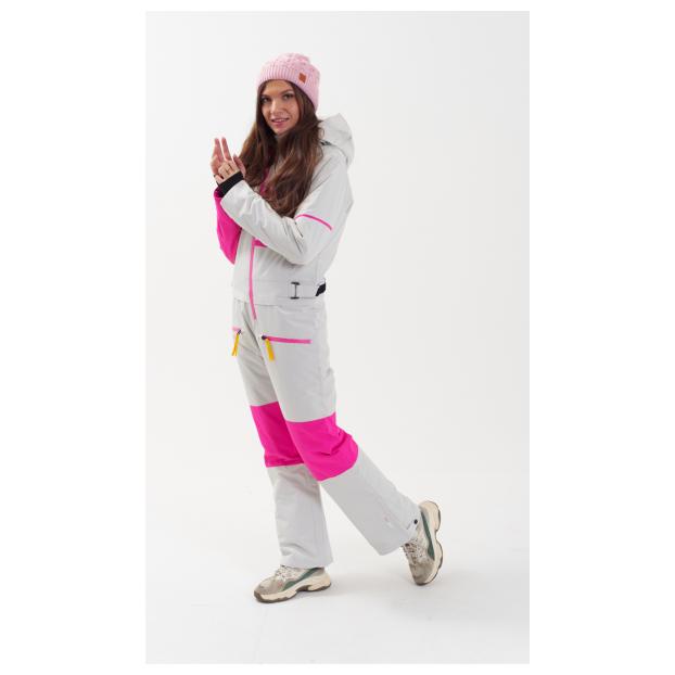 ЖЕНСКИЙ СНОУБОРДИЧЕСКИЙ КОМБИНЕЗОН RUNNING SPORT - Аритикул 8896_1-голубой-L - Фото 2
