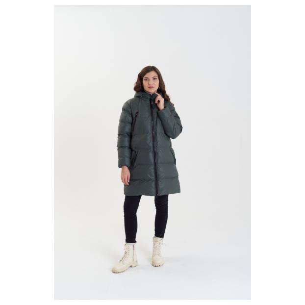 Пуховик женский GEOGRAPHICAL NORWAY ADRIANNA - Аритикул WW5345F/GNO-GARDEN GREEN-M - Фото 12
