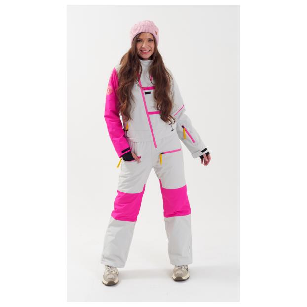 ЖЕНСКИЙ СНОУБОРДИЧЕСКИЙ КОМБИНЕЗОН RUNNING SPORT - Аритикул 8896_1-голубой-L - Фото 6