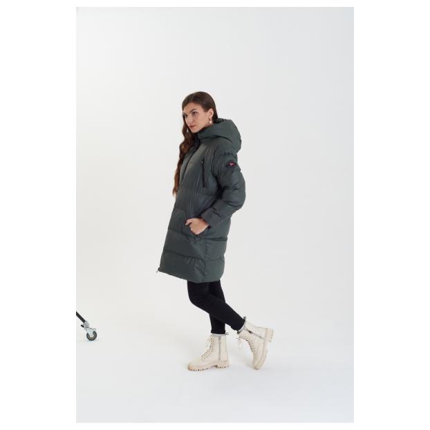 Пуховик женский GEOGRAPHICAL NORWAY ADRIANNA - Аритикул WW5345F/GNO-GARDEN GREEN-M - Фото 14
