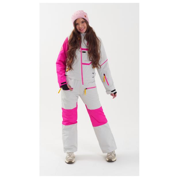 ЖЕНСКИЙ СНОУБОРДИЧЕСКИЙ КОМБИНЕЗОН RUNNING SPORT - Аритикул 8896_1-голубой-L - Фото 7