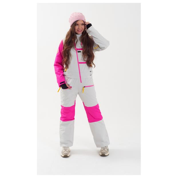 ЖЕНСКИЙ СНОУБОРДИЧЕСКИЙ КОМБИНЕЗОН RUNNING SPORT - Аритикул 8896_1-голубой-L - Фото 9