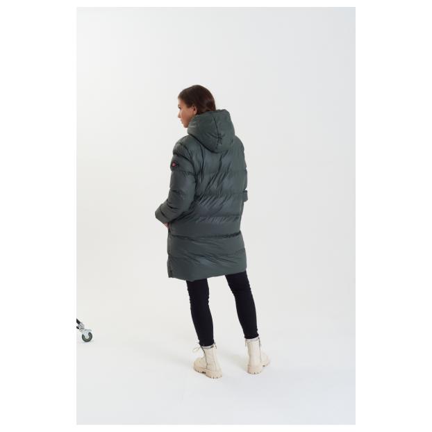 Пуховик женский GEOGRAPHICAL NORWAY ADRIANNA - Аритикул WW5345F/GNO-GARDEN GREEN-M - Фото 18