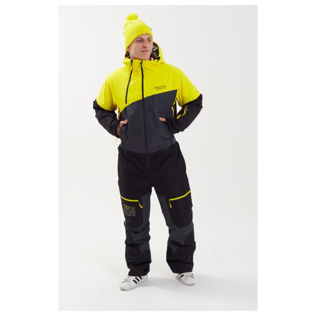 МУЖСКОЙ СНОУБОРДИЧЕСКИЙ КОМБИНЕЗОН RUNNING SPORT - Аритикул 8866-Yellow-S - Фото 39