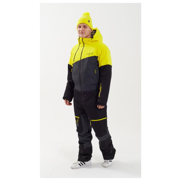 МУЖСКОЙ СНОУБОРДИЧЕСКИЙ КОМБИНЕЗОН RUNNING SPORT - Аритикул 8866-Yellow-S - Фото 40