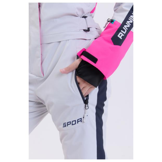 ЖЕНСКИЙ СНОУБОРДИЧЕСКИЙ КОМБИНЕЗОН RUNNING SPORT - Аритикул 8895-1-сиреневый-XL - Фото 28