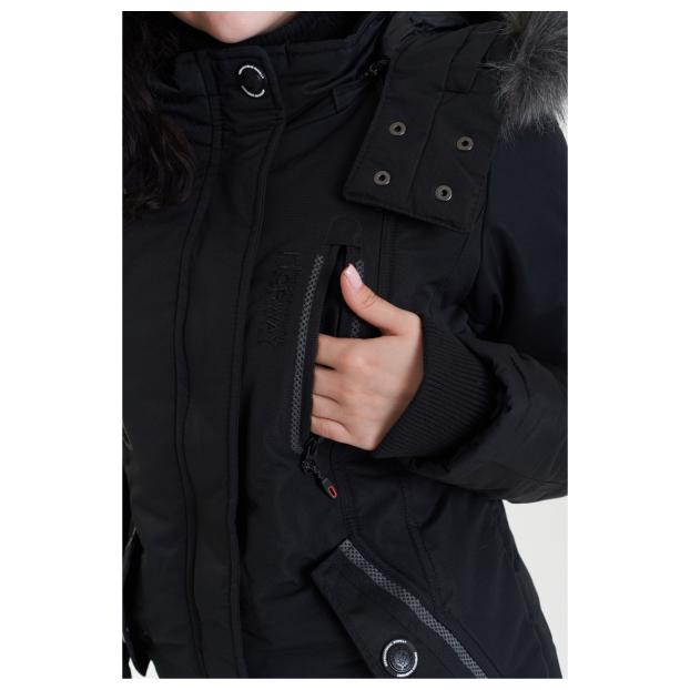 Парка зимняя женская GEOGRAPHICAL NORWAY «CORALY» LADY - Аритикул WW4638F/GN-BLACK-S - Фото 24