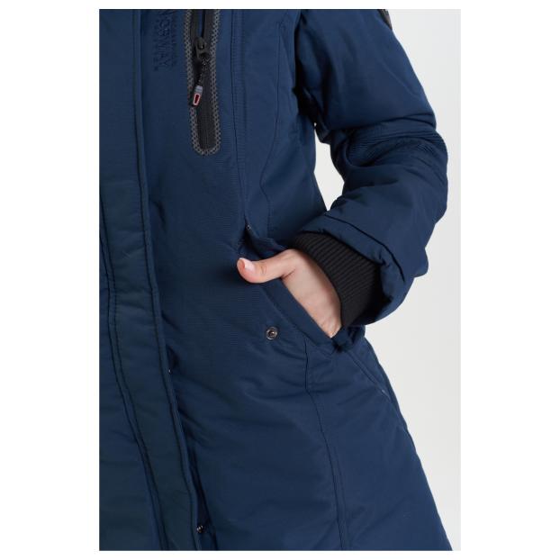 Парка зимняя женская GEOGRAPHICAL NORWAY «CORALY» LADY - Аритикул WW4812F/GN-NAVY-S - Фото 34