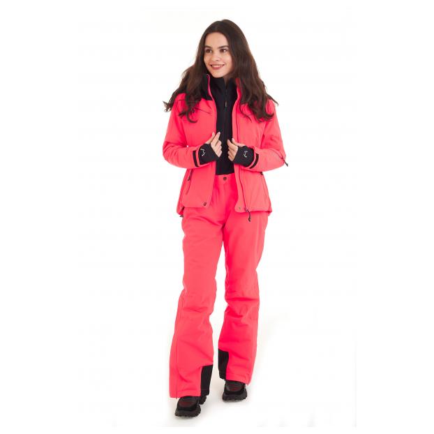 Горнолыжная куртка премиум-класса HYRA «MATT» - Аритикул HLG1252-Bright Pink/Black-40 - Фото 85