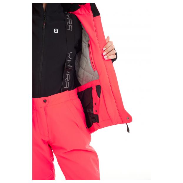 Горнолыжная куртка премиум-класса HYRA «MATT» - Аритикул HLG1252-Bright Pink/Black-40 - Фото 88