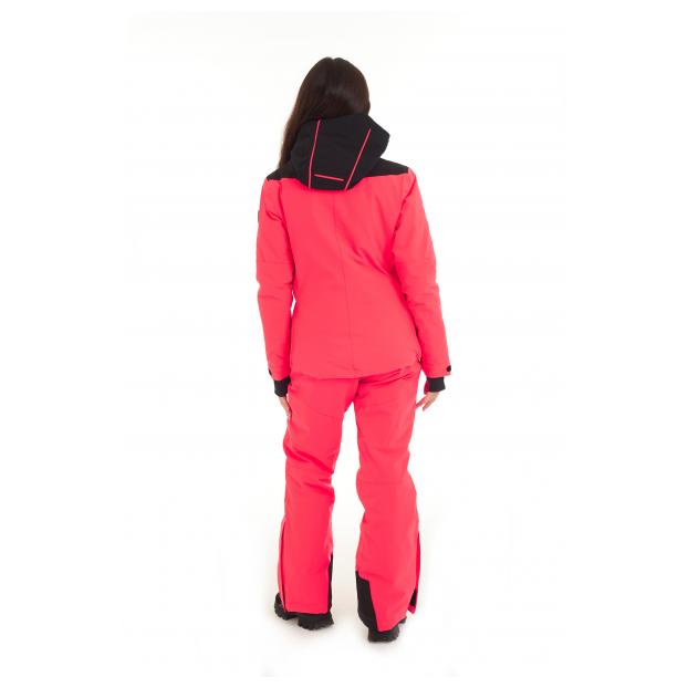 Горнолыжная куртка премиум-класса HYRA «MATT» - Аритикул HLG1252-Bright Pink/Black-40 - Фото 91