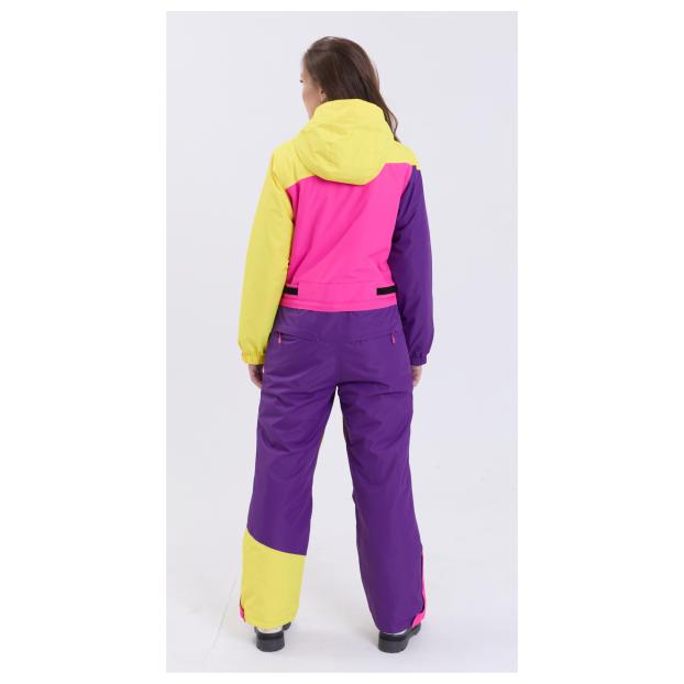 ЖЕНСКИЙ СНОУБОРДИЧЕСКИЙ КОМБИНЕЗОН RUNNING SPORT - Аритикул 7785-Fio-Pink-XL - Фото 56
