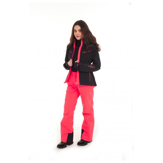 Горнолыжная куртка премиум-класса HYRA «MATT» - Аритикул HLG1252-Bright Pink/Black-40 - Фото 22