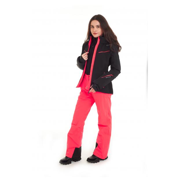 Горнолыжная куртка премиум-класса HYRA «MATT» - Аритикул HLG1252-Bright Pink/Black-40 - Фото 23