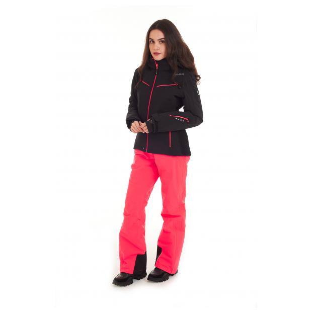 Горнолыжная куртка премиум-класса HYRA «MATT» - Аритикул HLG1252-Bright Pink/Black-40 - Фото 27