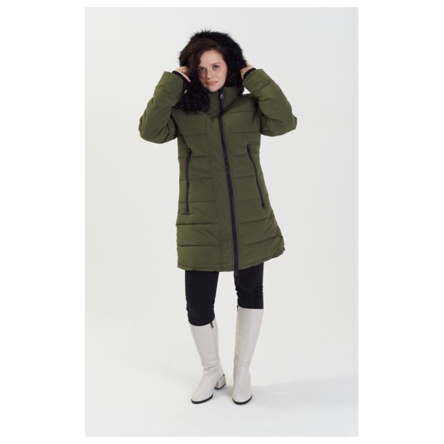 Куртка-парка зимняя женская GEOGRAPHICAL NORWAY «AUTRUCHE» LADY - Аритикул WW4916F-OLIVE-M - Фото 16
