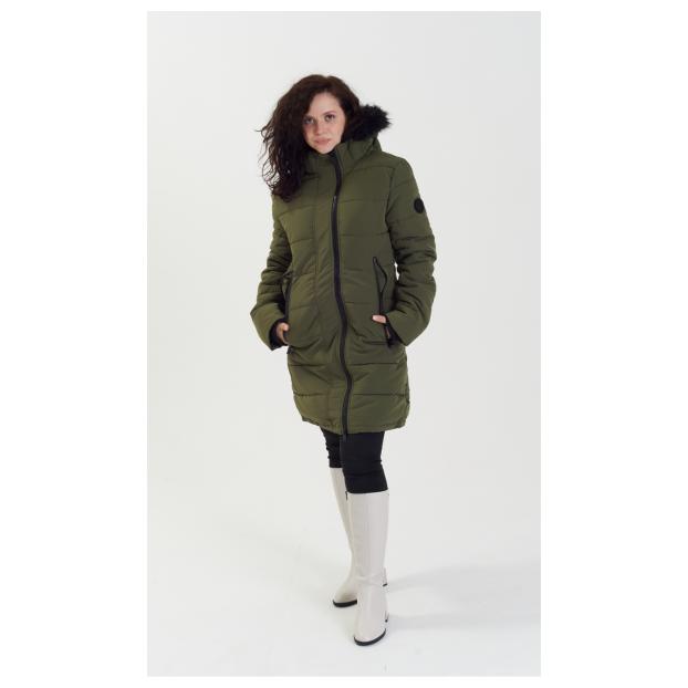 Куртка-парка зимняя женская GEOGRAPHICAL NORWAY «AUTRUCHE» LADY - Аритикул WW4916F-OLIVE-M - Фото 19